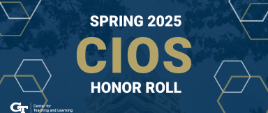 Spring 2025 Course Instructor Opinion Survey (CIOS) Honor Roll