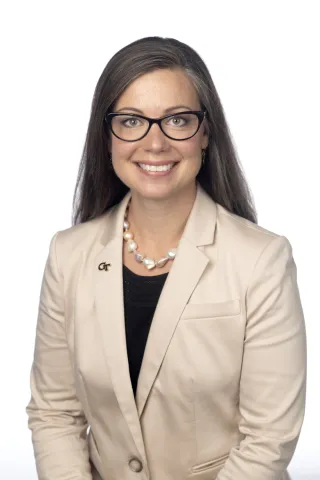 Jennifer Leavey has been named assistant dean for Faculty Mentoring in the College of Sciences. (Credit: Christopher Moore) Jennifer Leavey has been named assistant dean for Faculty Mentoring in the College of Sciences. (Credit: Christopher Moore)